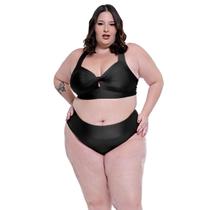 Biquini Plus Size Bojo Torcido Calcinha Fio Duplo Ajustável