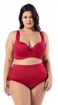 Biquíni Plus Size Cintura Alta Com Aro E Bojo Alças Largas Biquíni Plus Size Cintura Alta Com Aro E Bojo Alças Largas