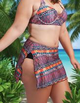 Biquíni Plus Size com bojo aro e Saia fixa nº 50 ao 54 Biquíni Plus Size com bojo aro e Saia fixa nº 50 ao 54