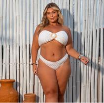 Biquini Plus Size com Bojo Thalassa Biquini Plus Size com Bojo Thalassa