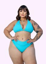 Biquini Plus Size com Saia Doce Mar