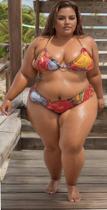 Biquini Plus Size CORTINÃO calcinha ASA DELTA bojo removível tamanho grande do 46 ao 60 Biquini Plus Size CORTINÃO calcinha ASA DELTA bojo removível tamanho grande do 46 ao 60