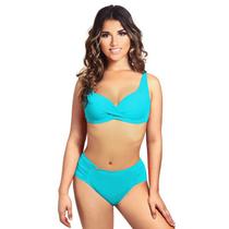 Biquíni Plus Size Meia Taça Com Calcinha Borboleta Praia