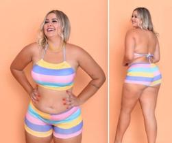 Biquíni Plus size shortinho Biquíni Plus size shortinho