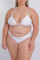 Biquini plus size top cortininha calcinha asa delta Biquini plus size top cortininha calcinha asa delta