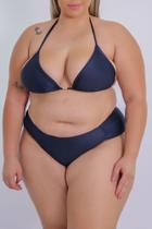 Biquini plus size top cortininha calcinha asa delta Biquini plus size top cortininha calcinha asa delta