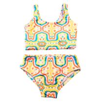 Biquini Proteção UPF50+ Bebê s/ Laço Cuti Mosaic - Mystique Nature