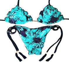 Biquini Ripple Folhas