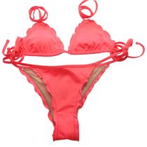 Biquini Ripple Selene Cortininha Cordão Laço Babadinho 30030 Biquini Ripple Selene Cortininha Cordão Laço Babadinho 30030