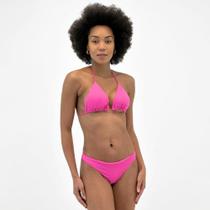 Biquíni Sabrieli Liso Cortininha com Bojo String Feminino