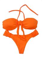 BIQUINI sem alça COM BOJO LARANJA G