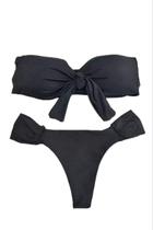 BIQUINI sem alça COM BOJO PRETO G