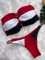 Biquini sem alça com Bojo Zero Transparência Linha Maldivas Biquini sem alça com Bojo Zero Transparência Linha Maldivas