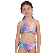 Biquíni Sereia Moda Praia Siri Kids 38017