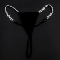 Biquíni Sexy Com Strass Olho De Diabo Para Mulheres, Decoração De Cintura, Acessórios De Joias