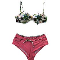 Biquini Short Feminina Moda Praia Estampado Sullins Biquini Short Feminina Moda Praia Estampado Sullins