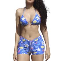 Biquíni Shortinho Em V Destaca A Cintura Bojo Removivel Biquíni Shortinho Em V Destaca A Cintura Bojo Removivel