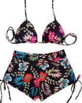 Biquini Shortinho Sunkini Com Top Cortininha ( bojo Removivel )