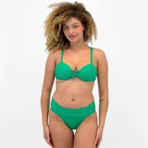 Biquíni Sol Pleno Liso com Bojo Tanga Feminino