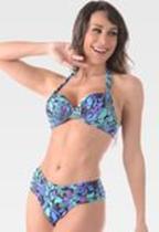 Biquíni Summer Soul Com Bojo Cintura Baixa Floral Roxo - TAM P Biquíni Summer Soul Com Bojo Cintura Baixa Floral Roxo - TAM P