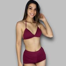 Biquíni Sunkini Sunquini Bionda Shortinho De Praia Feminino suquini