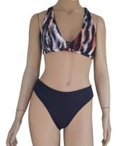 Biquini Sustentação Top Com Fecho E Calcinha Fio Duplo 533 Biquini Sustentação Top Com Fecho E Calcinha Fio Duplo 533