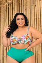 Biquini Tamanho Grande- Plus Size- Com Bojo e Alta Sustentação