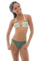 Biquini Tanga Fio Arte Verde