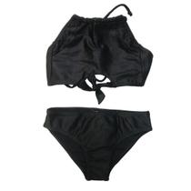 Biquíni Teen Lycra Proteção UPF50+ Tali - Preto Cirré