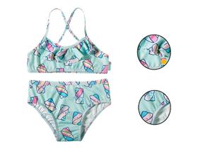 Biquíni Tip Top Infantil Marshmallow Verde Água