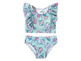 Biquíni Tip Top Infantil Marshmellow Verde Água Biquíni Tip Top Infantil Marshmellow Verde Água