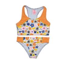 Biquini Top Atletico Baby Flower