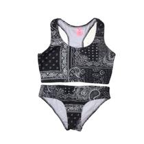 Biquini Top Atletico Bandana Preta