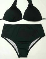 Biquíni top bojo plus size cintura alta hot pants forrado Biquíni top bojo plus size cintura alta hot pants forrado