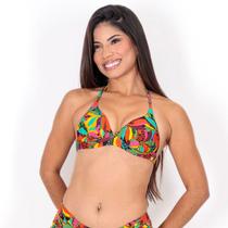 Biquíni Top de Praia Frente Única com Bojo Malawi Biquíni Top de Praia Frente Única com Bojo Malawi