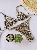 Biquini top fixo+ calcinha fina