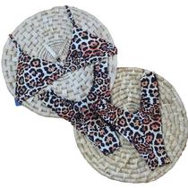 Biquíni Top Fixo Onça Biquíni Top Fixo Onça