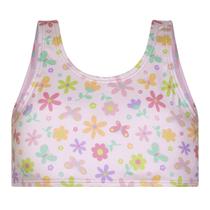 Biquíni Top Floral Juvenil Menina Com Amarração Selene Biquíni Top Floral Juvenil Menina Com Amarração Selene