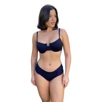 Biquini Top Meia Taça Bombom Drapeado Feminino Verão Biquini Top Meia Taça Bombom Drapeado Feminino Verão