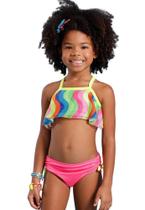 Biquíni Top Rendinha Colors Infantil Banana Sungas