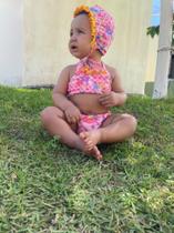 Biquíni + touca bebê