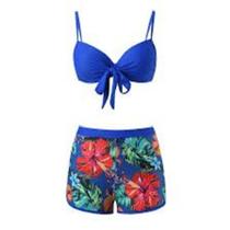 Biquíni Tropical com Shortinho Biquíni Tropical com Shortinho