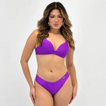 Biquíni Uai Brasil Canelado Alça com Bojo Tanga Feminino Biquíni Uai Brasil Canelado Alça com Bojo Tanga Feminino