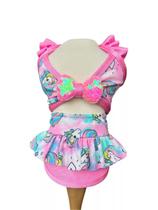 Biquini Unicórnio para cachorro