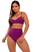 Biquini uva hotpant meia taça