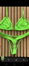 Biquíni verde limão