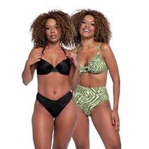 Biquínis Feminino Kit Liso e Estampado Moderno Bojo Praia