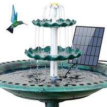 Bird Bath AISITIN 3 camadas com bomba solar de 3,5 W para jardim Bird Bath AISITIN 3 camadas com bomba solar de 3,5 W para jardim