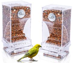 Bird Cage Feeder Hamiledyi No Mess, pacote com 2 unidades para pombinhos