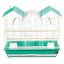 Bird Cage Prevue Hendryx SP1804TR-2 Triple Roof azul/branco Bird Cage Prevue Hendryx SP1804TR-2 Triple Roof azul/branco